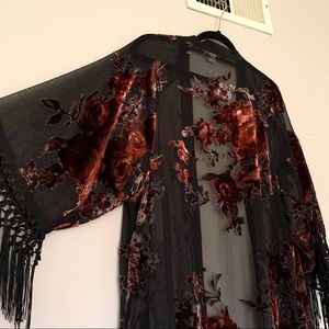 Nordstrom Melrose and Market Kimono XS/S